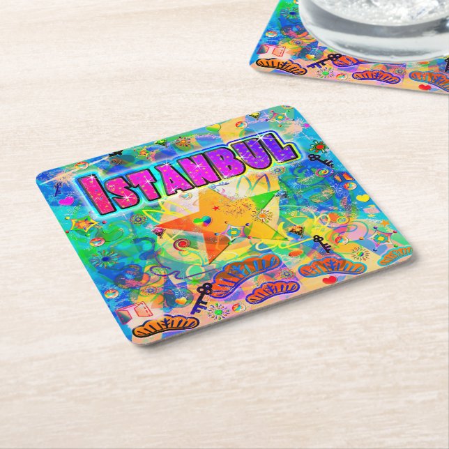 Istanbul Epoch Hour Coaster (Angled)