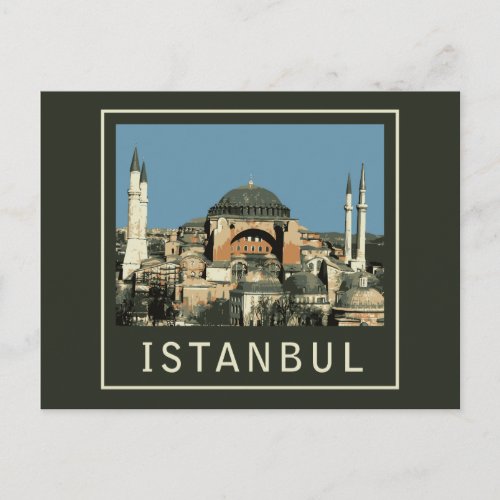 Istanbul Hagia Sophia Postcard