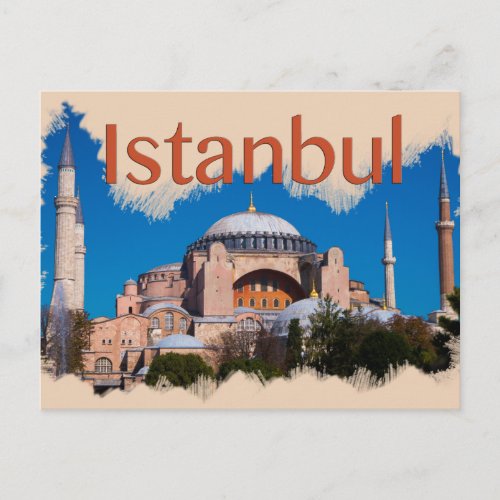 Istanbul Hagia Sophia Postcard