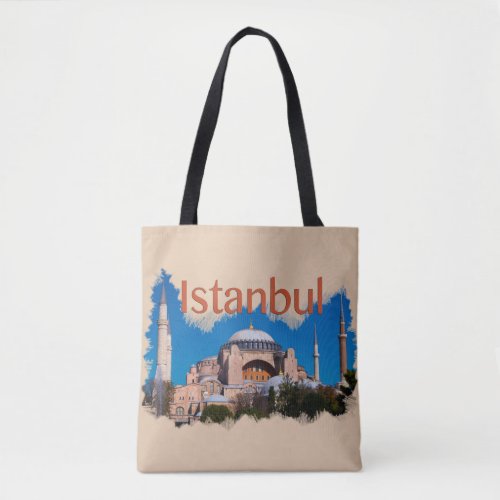 Istanbul Hagia Sophia Tote Bag