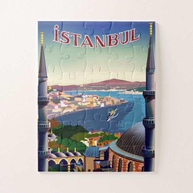 Istanbul, Jigsaw Puzzle (Vertical)