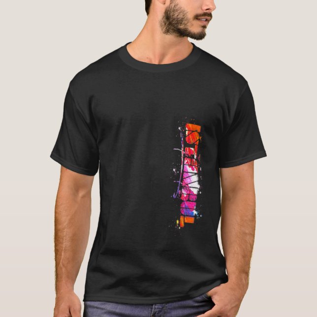 Istanbul Lettering  Watercolor Istanbul T-Shirt (Front)