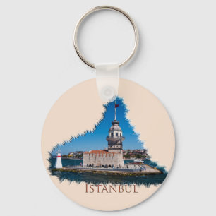 Istanbul: Maiden's Tower Keychain