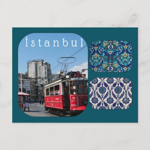 Istanbul Multi_view Postcard