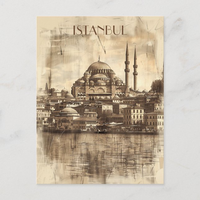 Istanbul Postcard (Front)