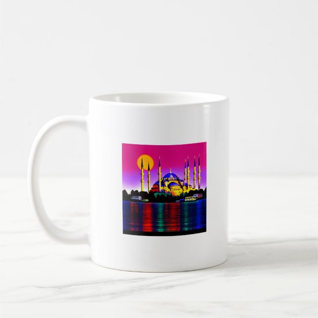 Istanbul Souvenir Coffee Mug (Left)