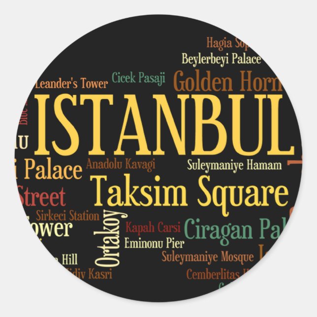 ISTANBUL Sticker (Front)