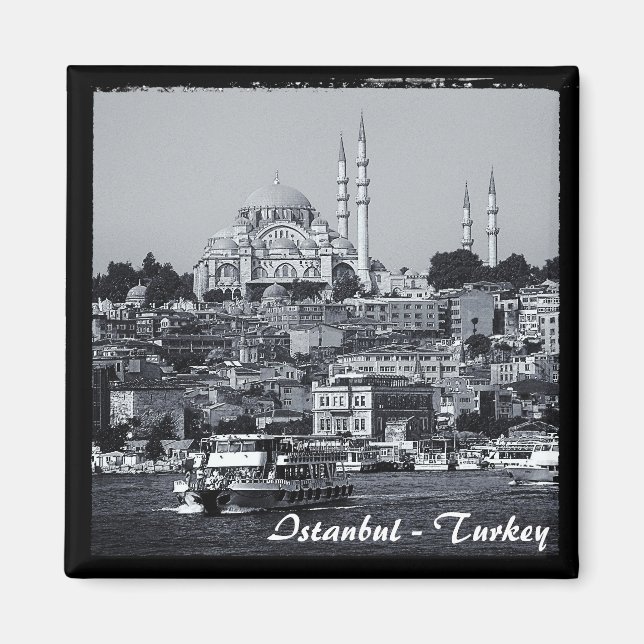 Istanbul - Sultan Ahmed, Turkey 2 (Fridge Magnet) Magnet (Front)