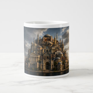 Istanbul Through the Ages | Legendary Cityscape Giant Coffee Mug