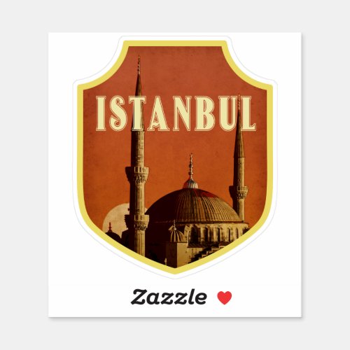 Istanbul Travel Sticker