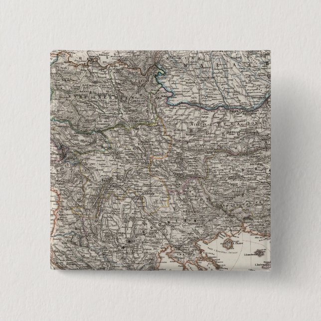 Istanbul, Turkey 2 Pinback Button (Front)