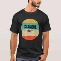 Istanbul Turkey Sailing Boat Turkish Souvenir Gift T-Shirt