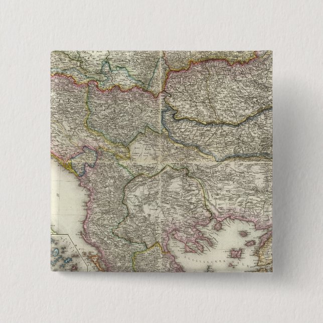 Istanbul, Turkey Button (Front)