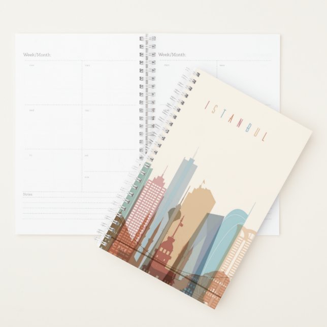 Istanbul, Turkey | City Skyline Planner (Display)