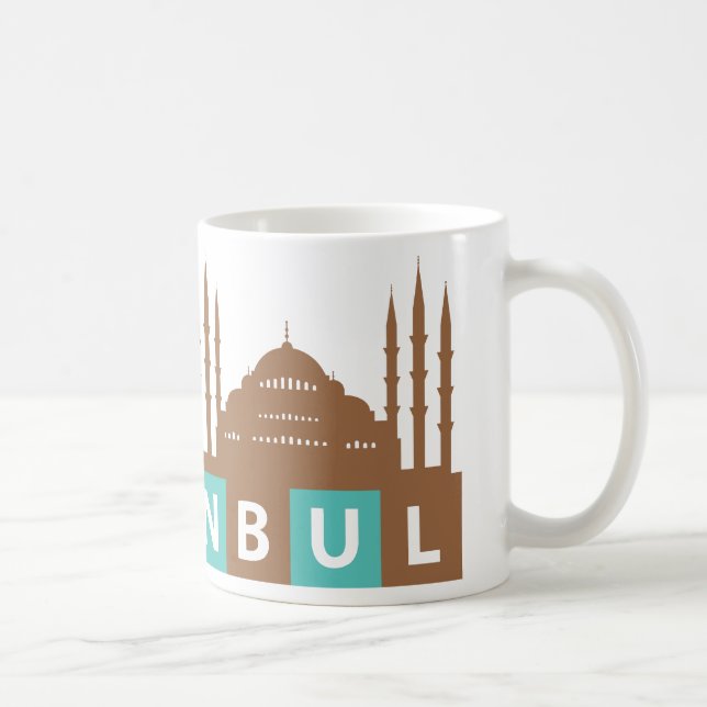 Istanbul, Turkey Coffee Mug (Right)