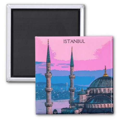 Istanbul Turkey Hagia Sophia Architecture Magnet