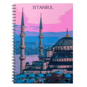 Istanbul Turkey Hagia Sophia Architecture Notebook