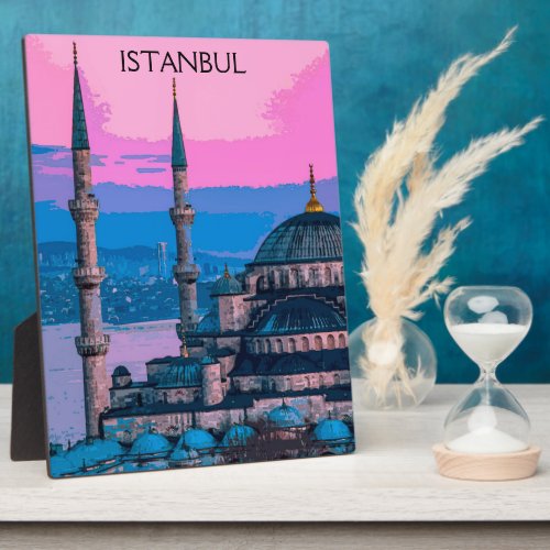 Istanbul Turkey Hagia Sophia Architecture Plaque