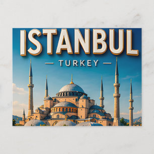 Istanbul Turkey Hagia Sophia Bosphorus Cultural Postcard