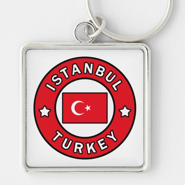 Istanbul Turkey Keychain (Front)
