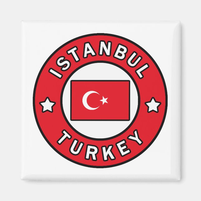 Istanbul Turkey Magnet (Front)