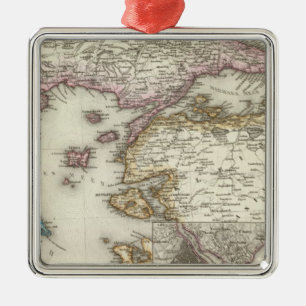 Istanbul, Turkey Metal Ornament