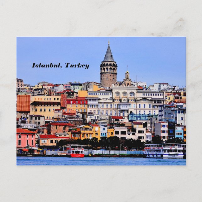 Istanbul, Turkey  Postcard (Front)