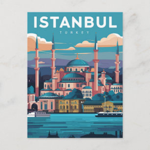 Istanbul Turkey Postcard