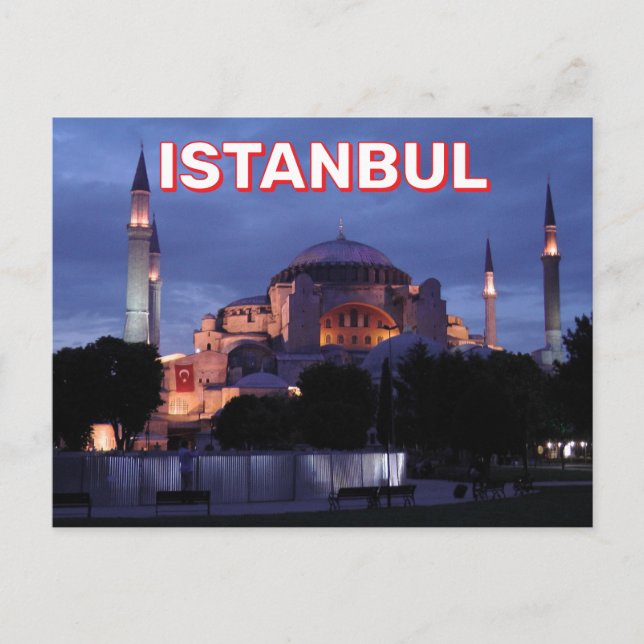 Istanbul, Turkey Postcard (Front)
