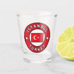 Istanbul Turkey Shot Glass at Zazzle
