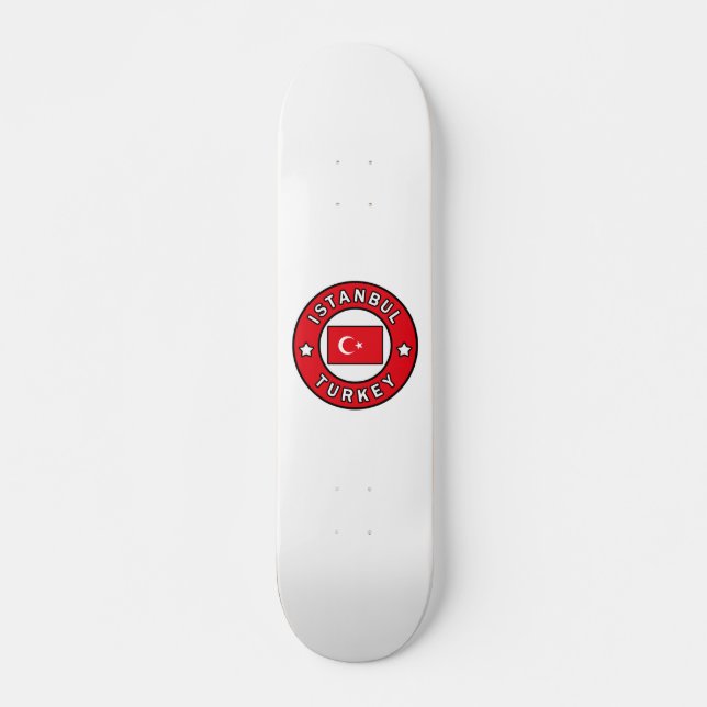 Istanbul Turkey Skateboard (Front)
