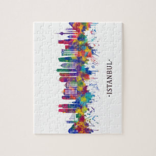 Istanbul Turkey Skyline Jigsaw Puzzle