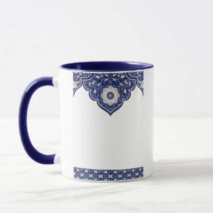 Istanbul Turkey souvenir Blue Turkish design Mug