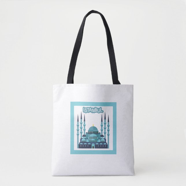 Istanbul Turkey Souvenir Tote Bag (Front)