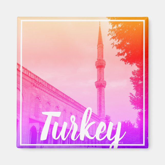 Istanbul Turkey The Seraglio Topkapi Palace Magnet (Front)