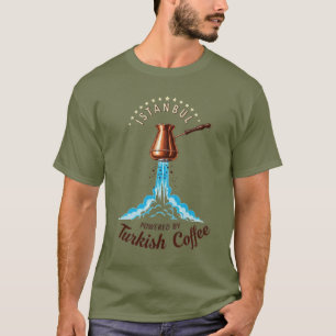 Istanbul Turkish Coffee Themed T-Shirt