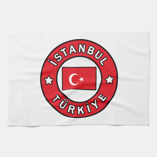 İstanbul Türkiye Kitchen Towel (Horizontal)