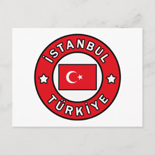 İstanbul Türkiye Postcard