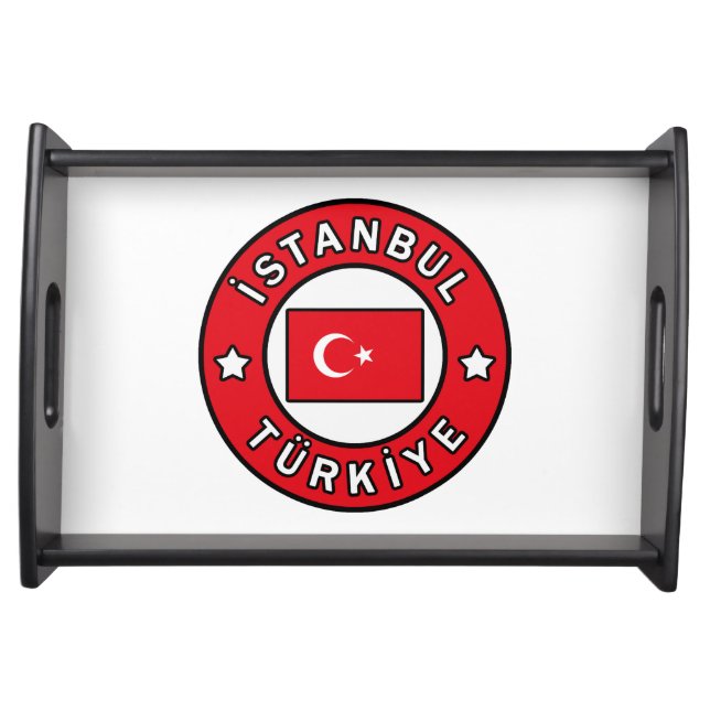 İstanbul Türkiye Serving Tray (Front)
