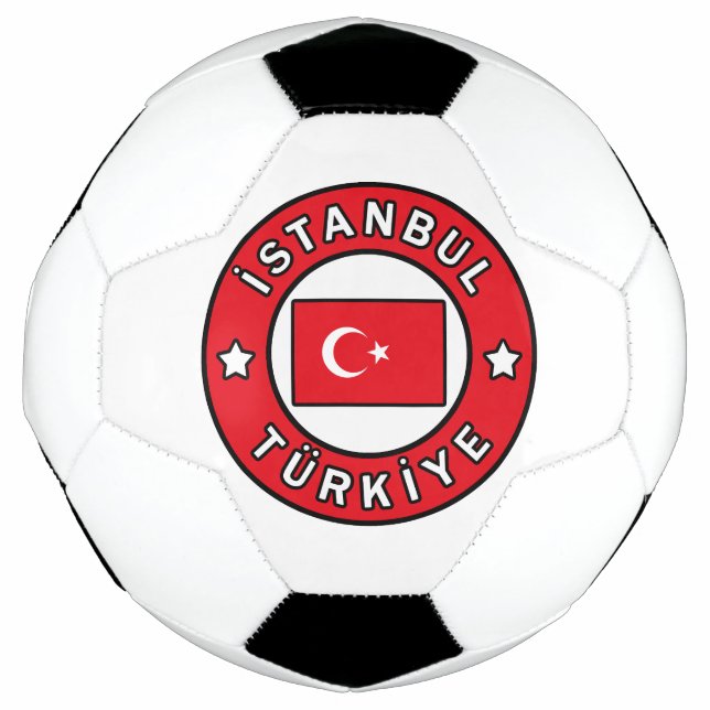 İstanbul Türkiye Soccer Ball (Front)