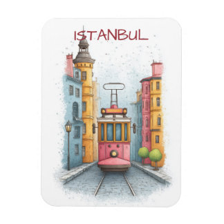 Istanbul Turkiye Travel Magnet