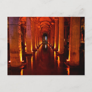 Istanbul Underground Basilica Postcard