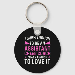 Istant Cheer Coach Cheerleading Cheerleader Apprec Keychain