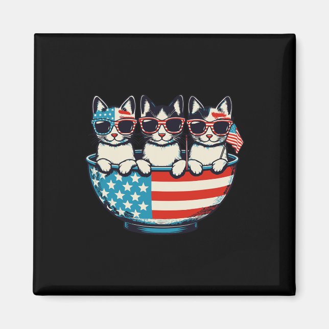 Istant Fireworks Director 4th Of July Independence Magnet (Front)