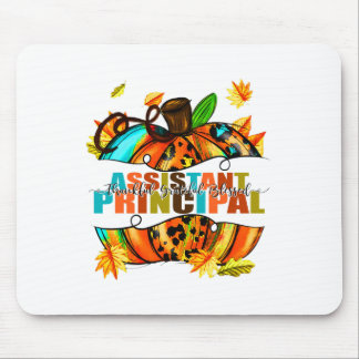 Istant Principal Thankful Grateful Blessed Autumn Mouse Pad