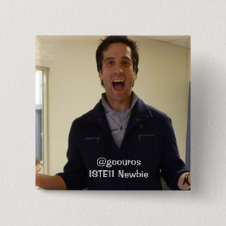 ISTE11 Buttom Pinback Button