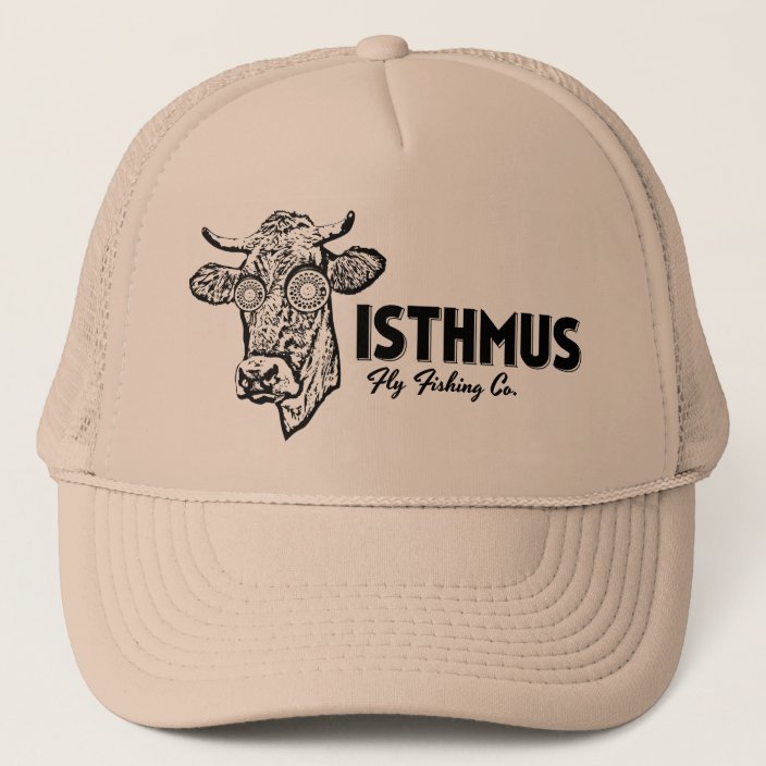 fly fishing trucker hat
