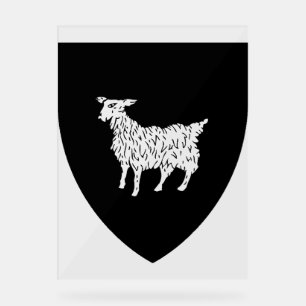 Istria Coat of arms in Croatia Acrylic Sign