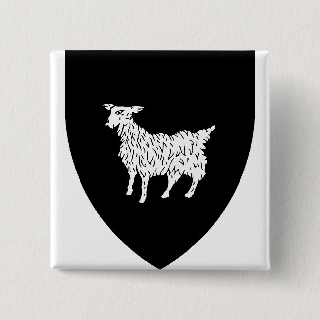Istria Coat of arms in Croatia Button (Front)