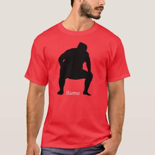 iSumo t_shirt _ Sumo Wrestling Fat Man t_shirt